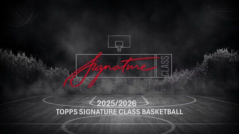 NBA 2025-26 Topps Signature Class Basketball Jumbo Box 5/29入荷