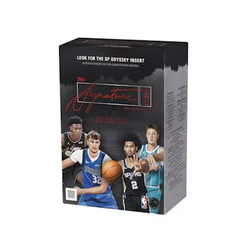 NBA トレーディングカード　106枚　⑤ NBA 2025-26 Topps Signature Class Basketball Value Box 5/29入荷