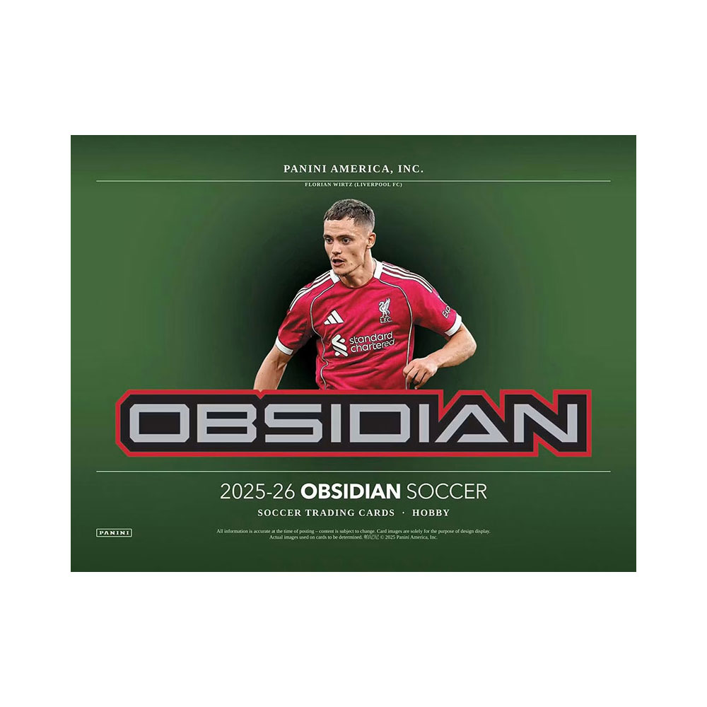 2025-26 Panini Obsidian Soccer Hobby Box 7/25入荷 ｜カード