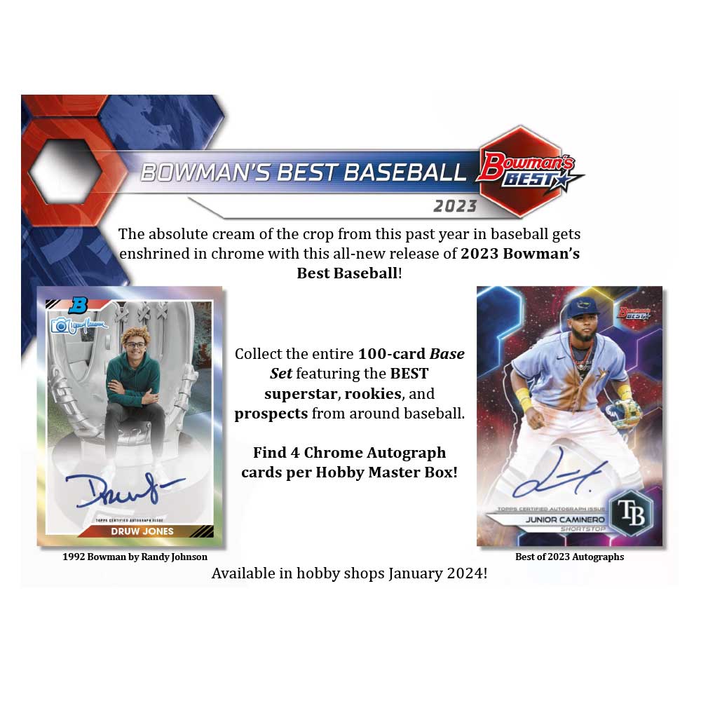 MLB 2023 Bowman's Best Baseball Box 1/17١ëľɮ󥫡ɥ饤ʥå