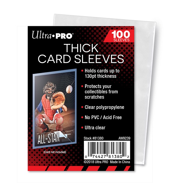 ȥץ(Ultra Pro) ɥ꡼ 130PT 5mmޤб #81380 | Card Sleeve 130PT