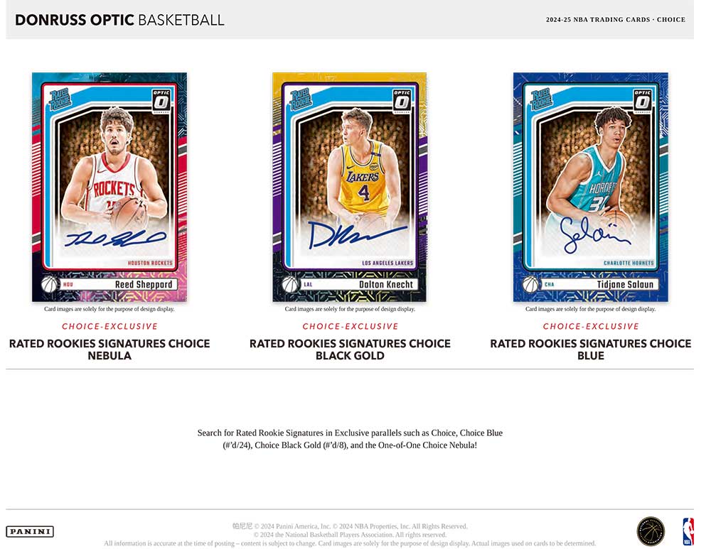 NBA 2024-25 Panini Donruss Optic Basketball Choice Box 8/30