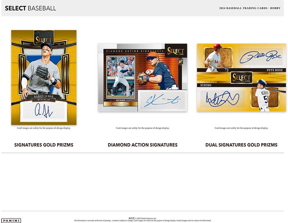 2024 Panini Select Baseball Hobby Box 4/10入荷 ｜カード