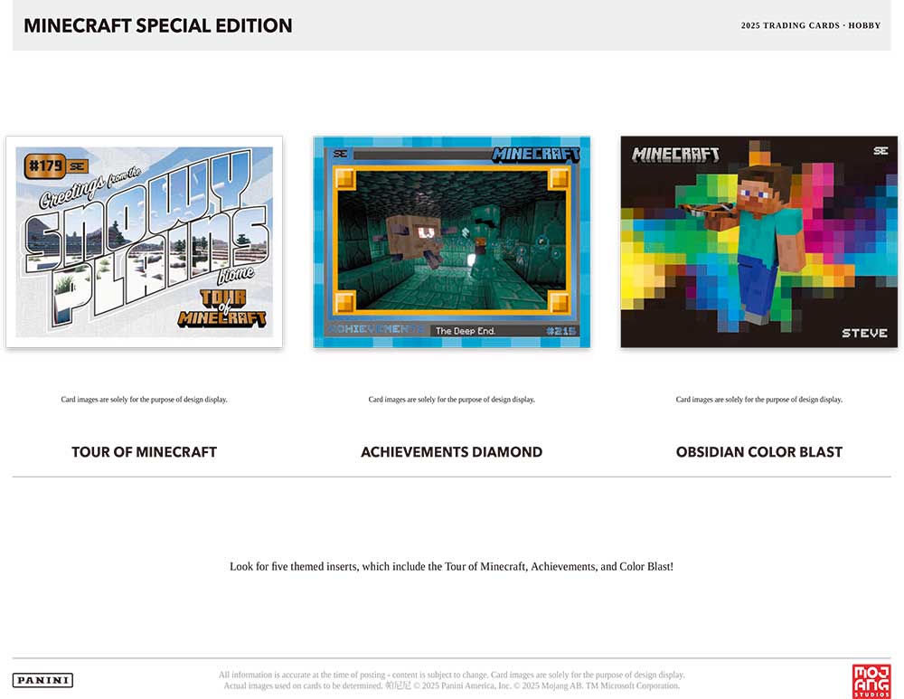 その他 Minecraft Special Edition Obsidian /10 マインクラフト 2025 Panini Minecraft Special Edition Hobby 12-Box