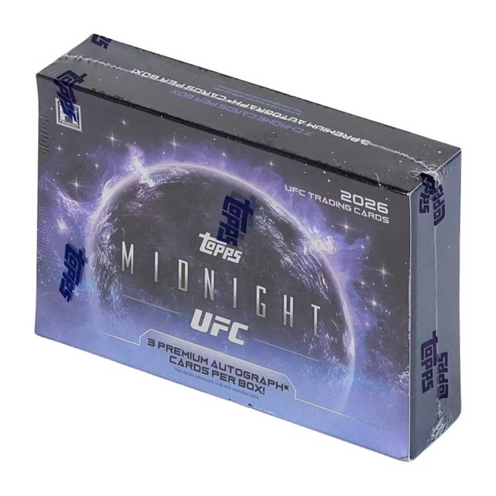 2026 Topps Midnight UFC Hobby Box 5/23入荷 ｜カードファナティック