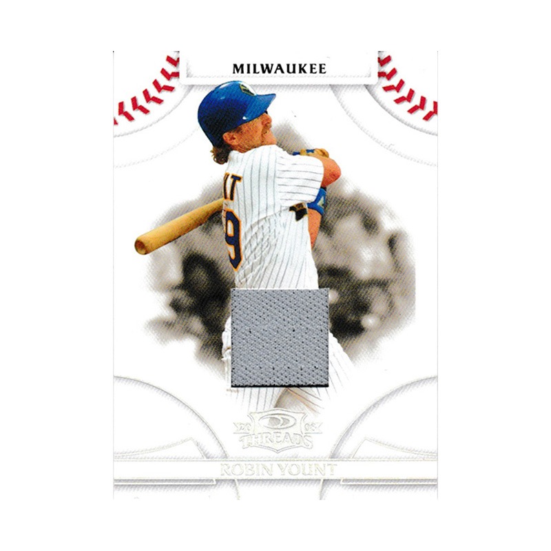ロビン・ヨーント 2008 Donruss Threads Jersey 011/500 Robin Yount の通販 カードファナティック