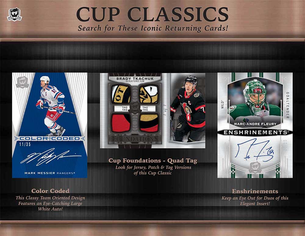 予約）NHL 2024-25 Upper Deck The Cup Hockey Hobby Box 12/4入荷予定
