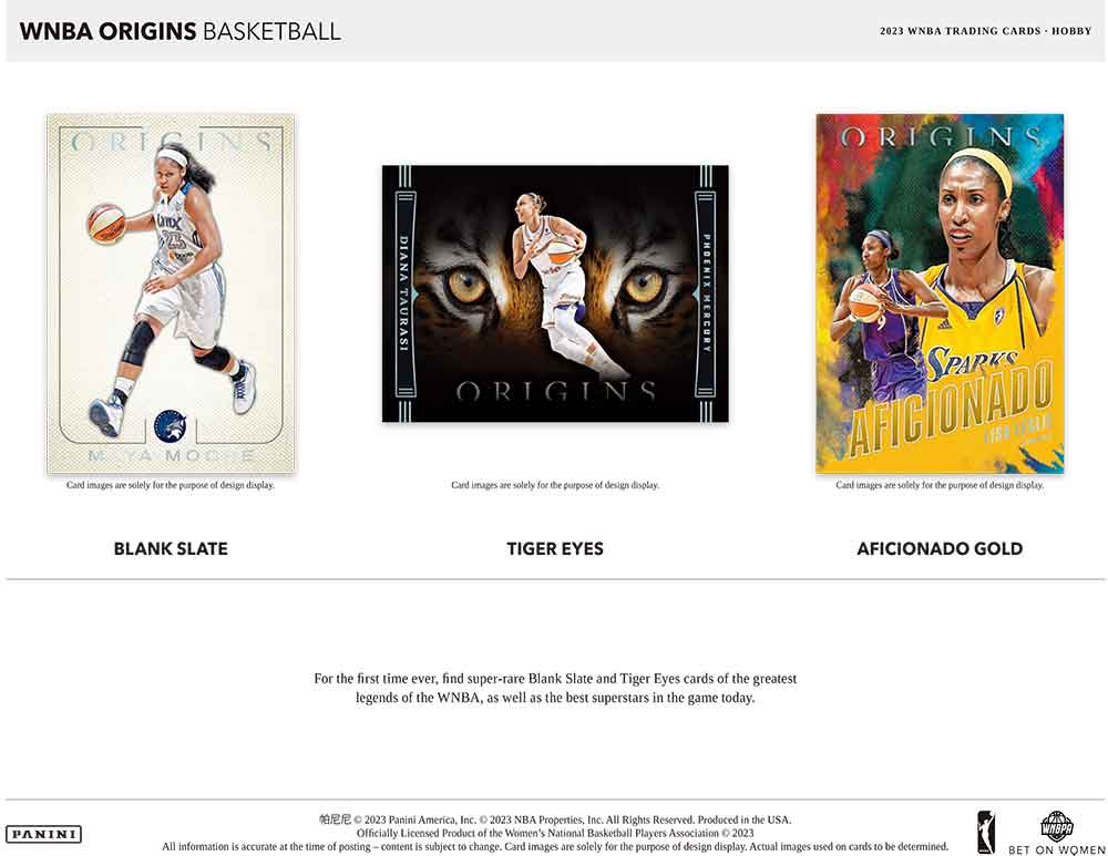 2023 WNBA Panini Origins Basketball Hobby Box 10/26入荷