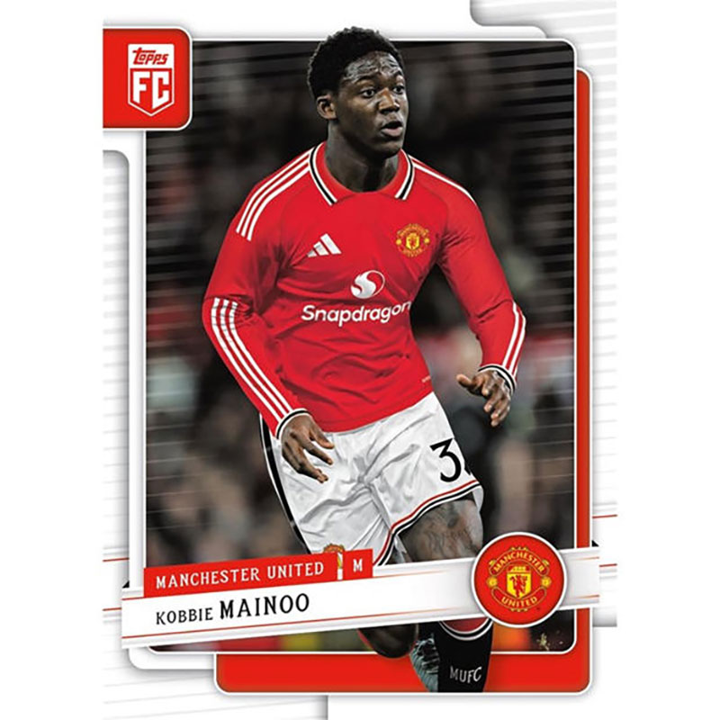予約）2026-27 Topps Manchester United Collector Tin Soccer 9/29