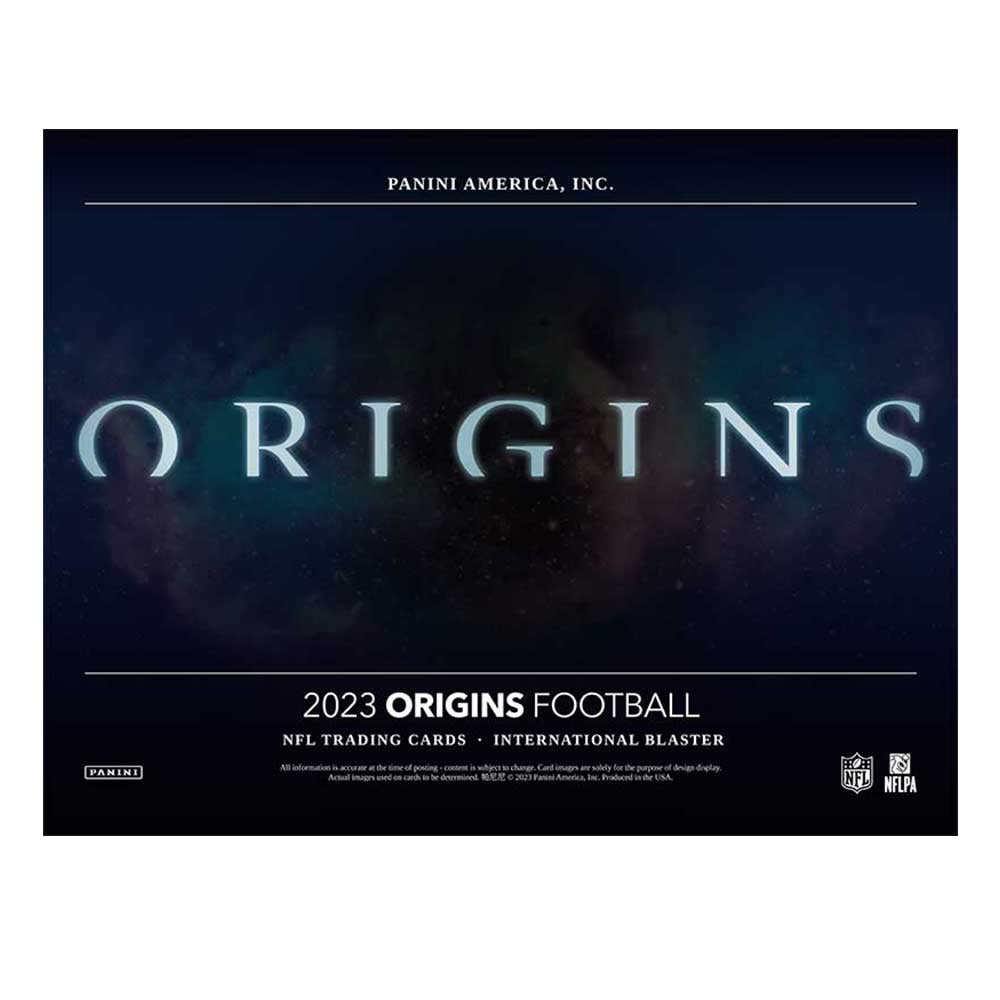 NFL 2023 Panini Origins Football International Blaster Box 11/18