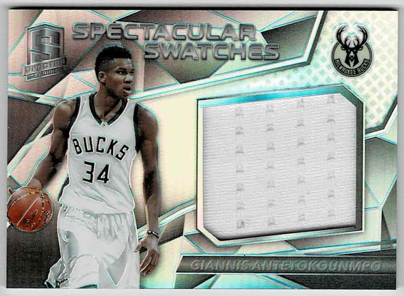 ˥ǥȥ 2016-17 Panini Spectra Spectacular Swatches 098/149 / Giannis Antetokounmpo