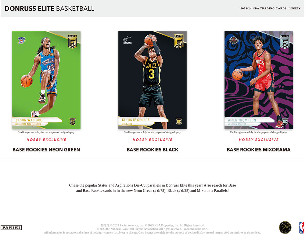 NBA 2023-24 Panini Donruss Elite Basketball Hobby Box 3/14١