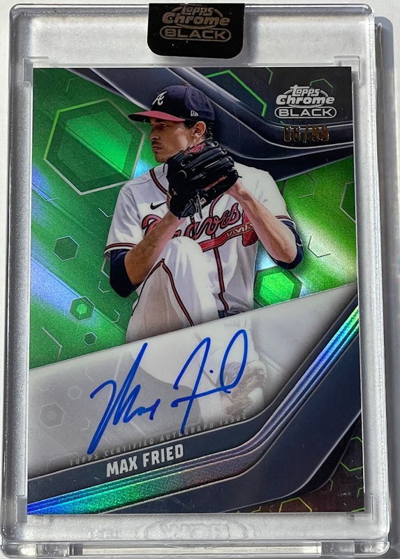 マックス フリード 直筆サインカード