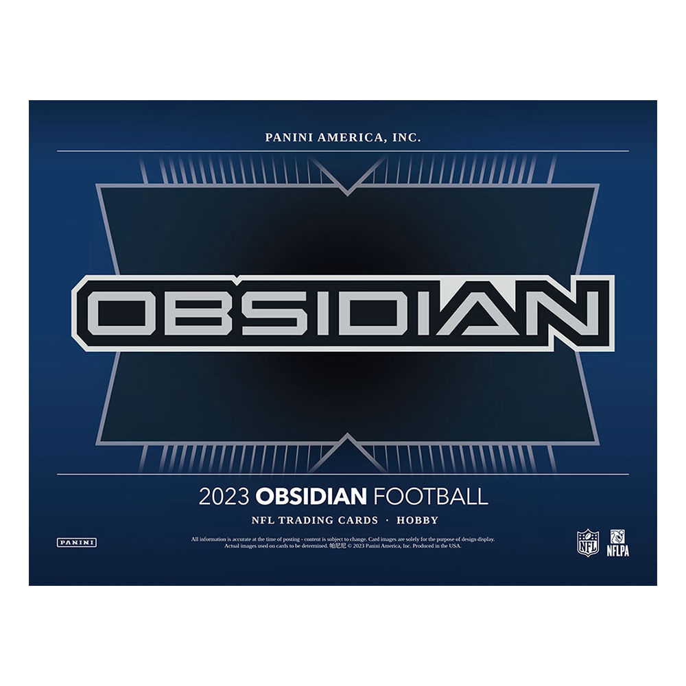 NFL 2023 Panini Obsidian Football Box 3/28