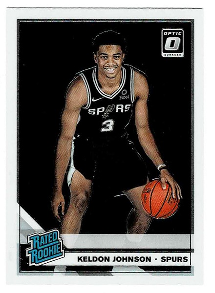 ケルドン・ジョンソン NBA 2019-20 Panini Donruss Optic Rated Rookie 