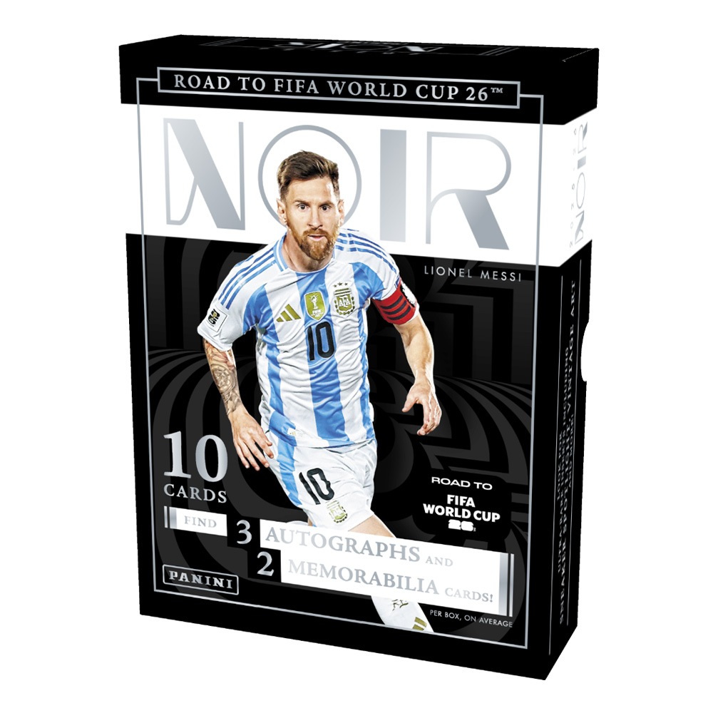 2025-26 Panini Noir Road to FIFA World Cup 2026 Soccer Hobby Box 5