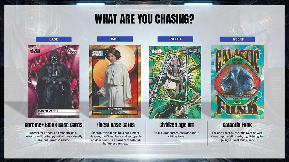 2025 Topps Star Wars Smugglers Outpost Hobby Box 3/19入荷