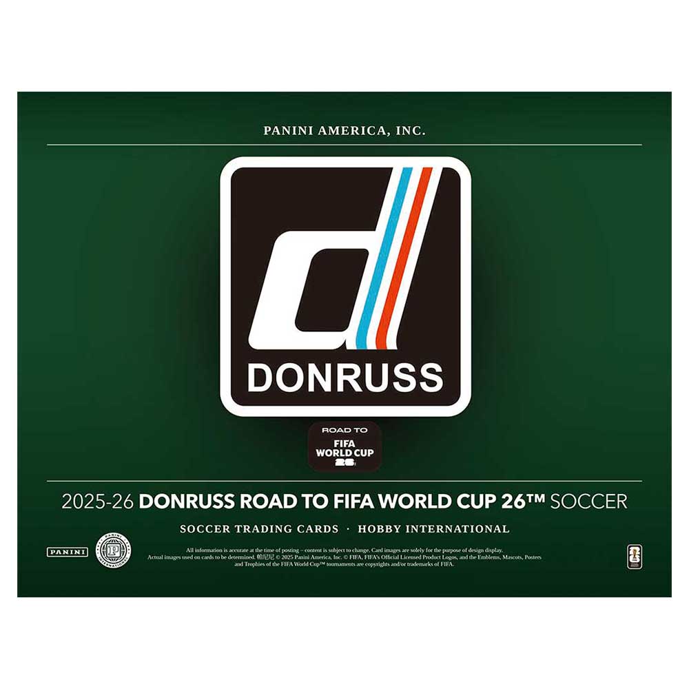 2025-26 Panini Donruss Road to FIFA World Cup 2026 Soccer Hobby