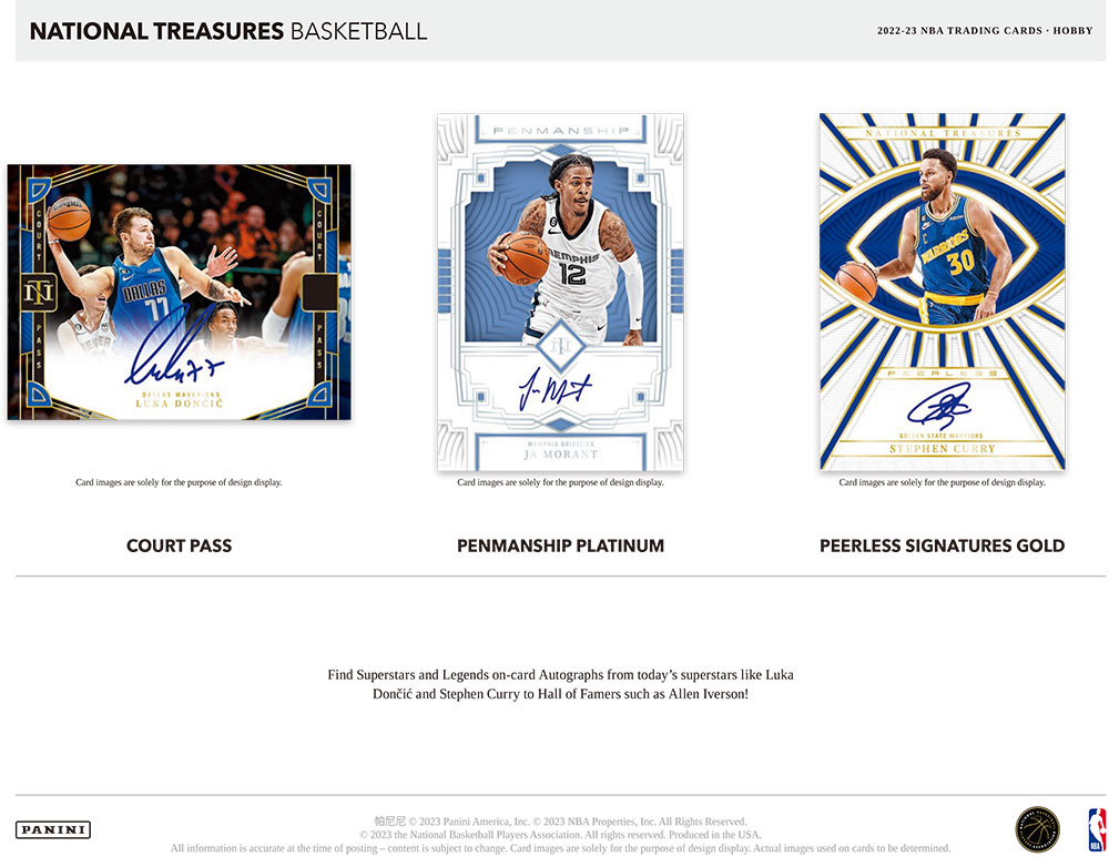 2023-24 BASKETBALL - PANINI NATIONAL TREASURES INTERNATIONAL