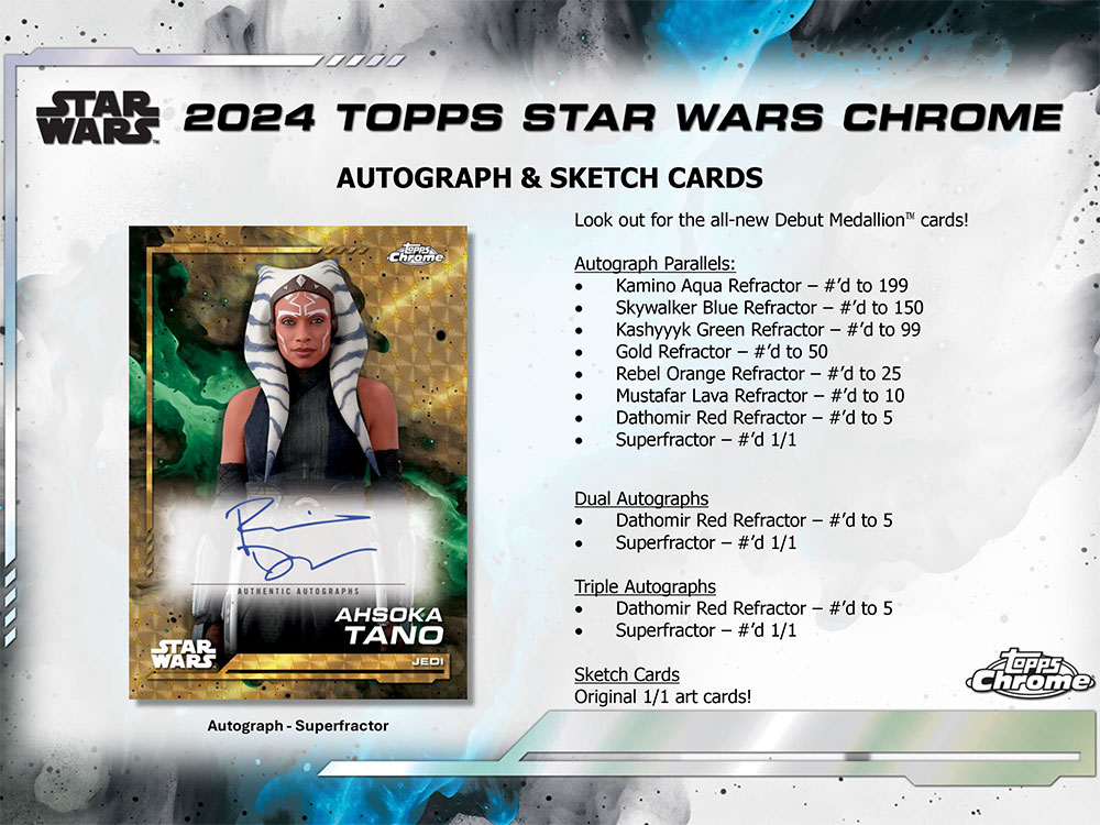 topps star wars SIGNATURE 未開封ボックス 未開封BOX Topps