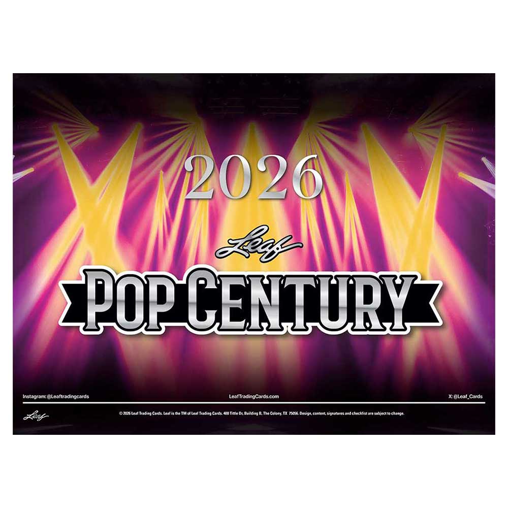 2026 Leaf Pop Century Trading Cards Box 3/27入荷！ ｜カード