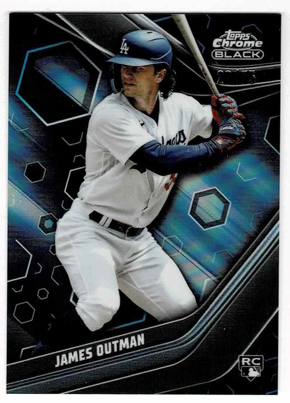 ジェームズ・アウトマン/James Outman 2023 Topps Chrome Black Rookie 