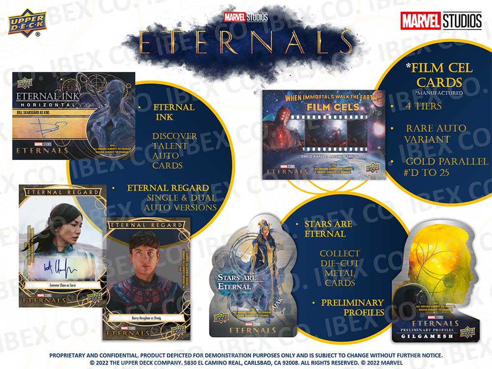 マーベル映画 『エターナルズ』 / 2023 Upper Deck Marvel