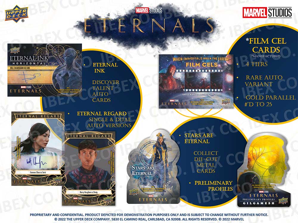 ޡ٥ǲ إʥ륺 / 2023 Upper Deck Marvel Eternals Trading Cards Box 5/18ȯ