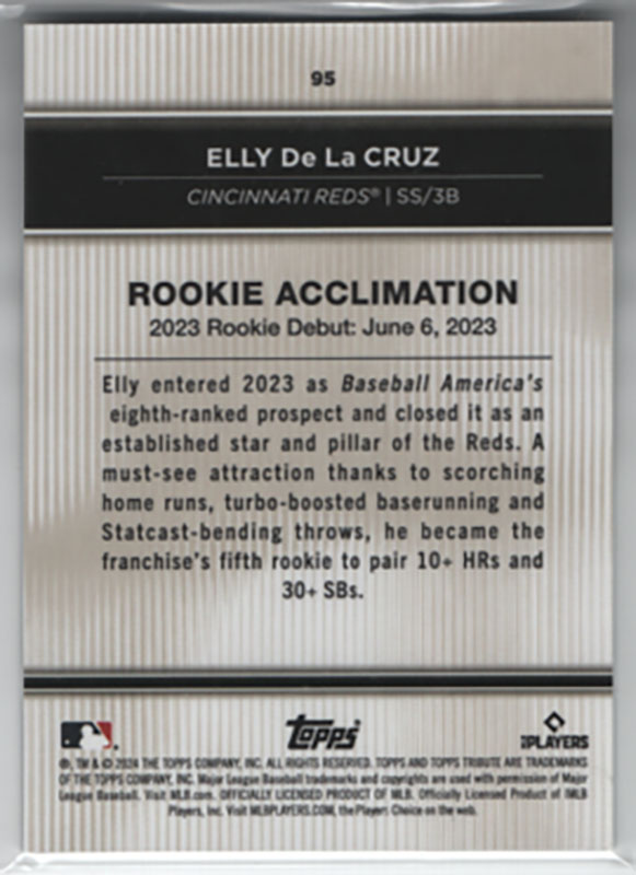 topps カード　エリー・デラクルーズ　シリアル04番 Yahoo!オークション -「エリーデラクルーズ サイン」の落札相場