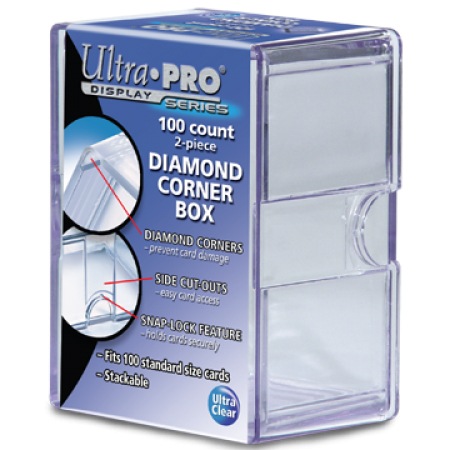 Ultra Pro (ウルトラプロ) カードケース 100枚用 ダイヤモンド