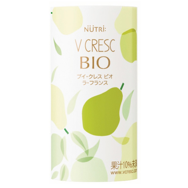 ニュートリー ブイ・クレス BIO（ビオ） ラ・フランス 125mL×30本2箱 ブイクレスBIO 微量栄養素補給 通販 【栄養コンビニ.com】