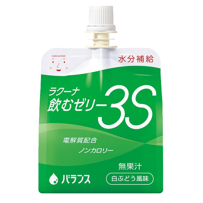 Amazon.co.jp: ラクーナ飲むゼリー 3S りんご風味 150g×30本