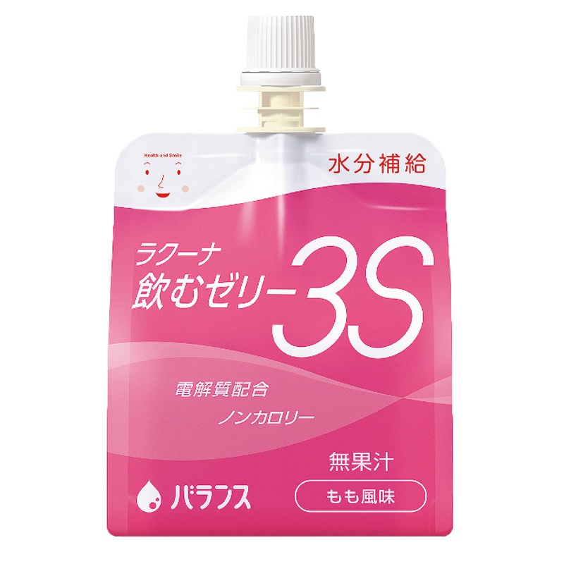 バランス株式会社の「ラクーナ飲むゼリー3S」150g☓90袋 ラクーナ飲むゼリー3S 水分補給 通販 【栄養コンビニ.com】