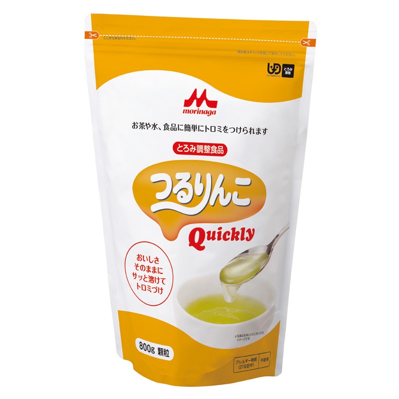つるりんこ Quickly 800g 4袋 つるりんこ Quicklyクリックリー とろみ剤 通販 【栄養コンビニ.com】