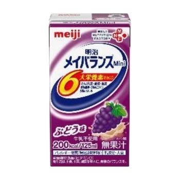 明治 メイバランスミニ ぶどう味48本 とヨーグルト味24本 計72本セット メイバランスMini 流動食 通販 【栄養コンビニ.com】