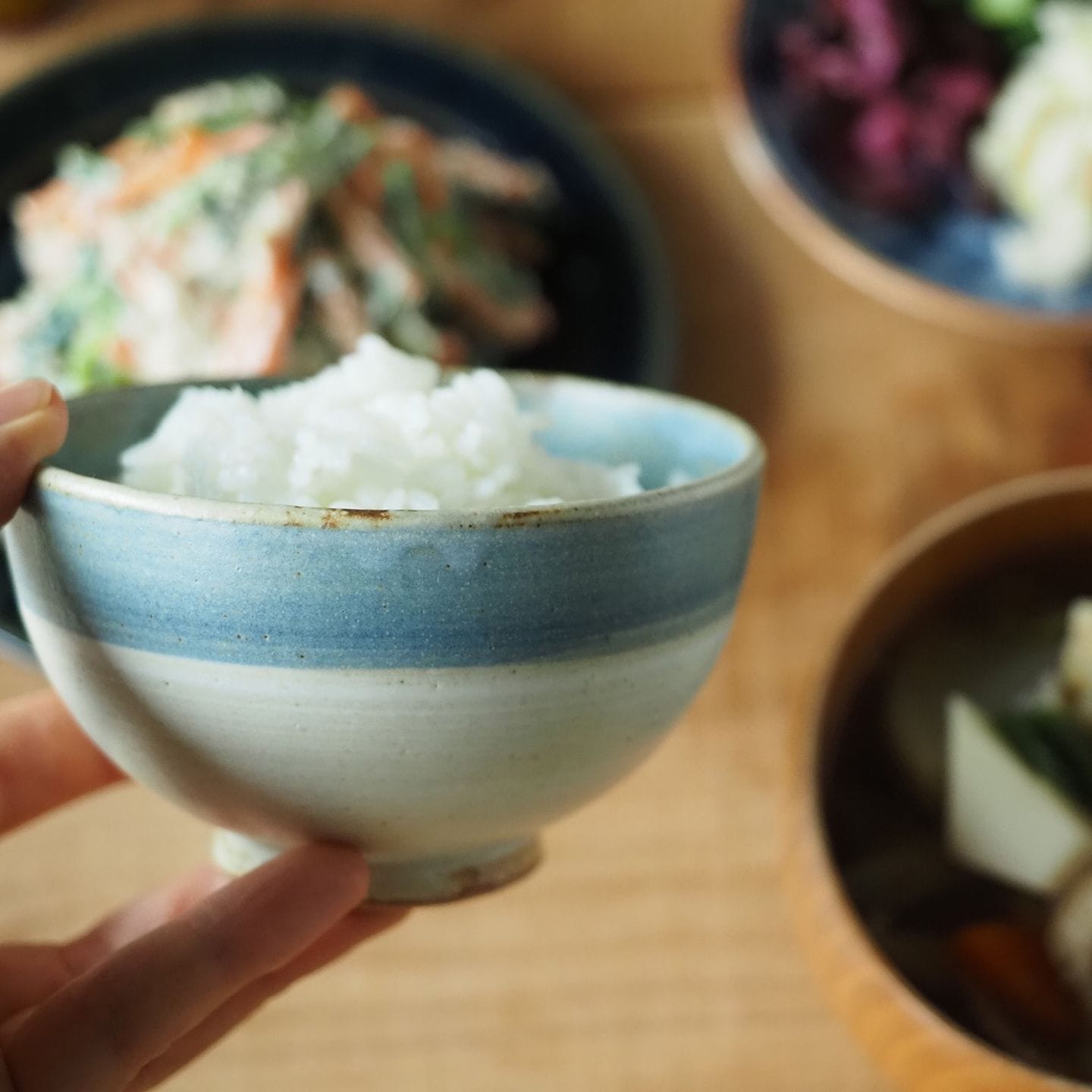 Bread and Rice (パンとごはんと...)まるい縁取りのプレート パンとごはんと】まるい縁取りの陶器 プレートM [日本製/美濃