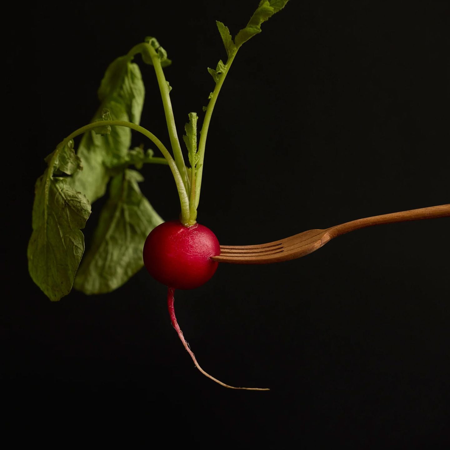 【カトラリー】amane fork-L 木のフォーク Ｌ [木製（チーク材）］