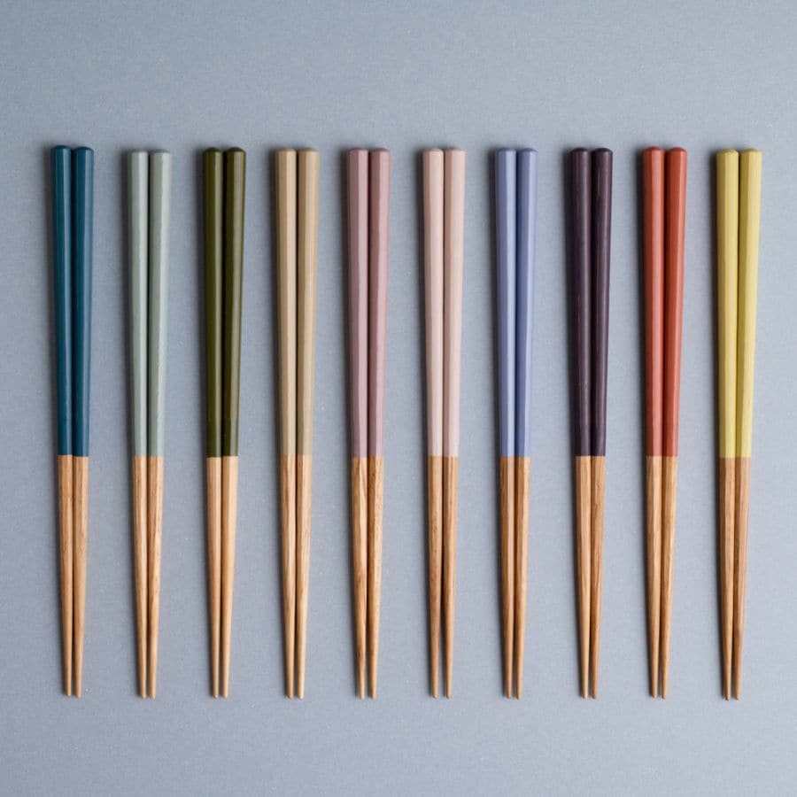 箸蔵まつかん】HASHIKURA SEASON01 オーク 八角 22.5cm 大人用 お箸 食