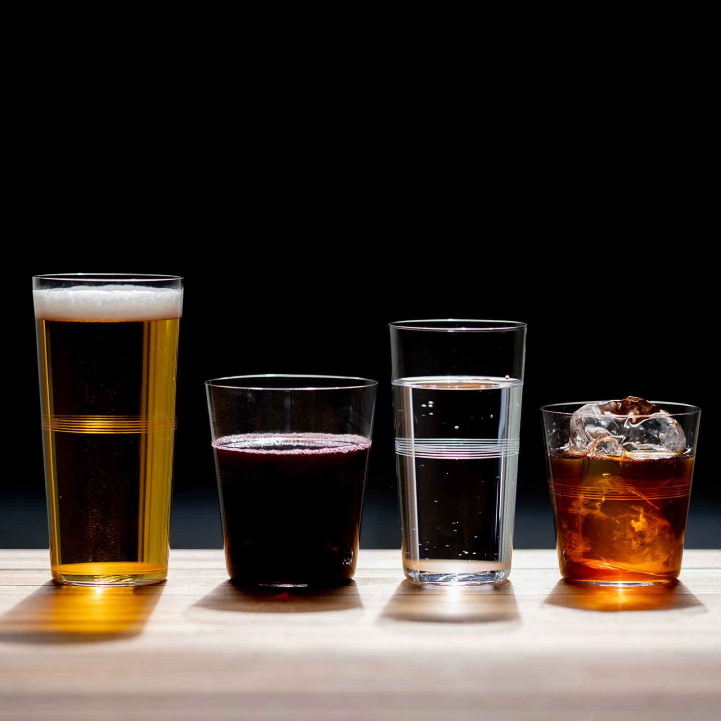 【CHIPS EDO GLASS】KIRIKO LINE（キリコライン） [江戸硝子/江戸切子/日本製/ チップス江戸グラス]