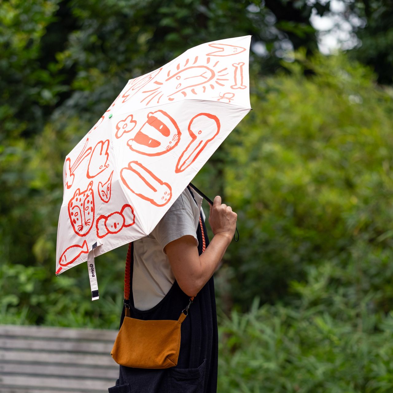 【Goma】Folding umbrella（折りたたみ傘）UPF50＋ 遮光率99.9% 軽量145g [ゴマ/晴雨兼用傘/折り畳み傘]