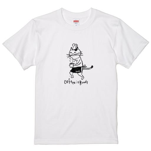 【オリジナルTシャツ】CHIPS GENERAL STORE 猫の給仕頭 他商品との同梱不可 送料税込440円 [ ロゴＴ/綿100%/シンプル ]