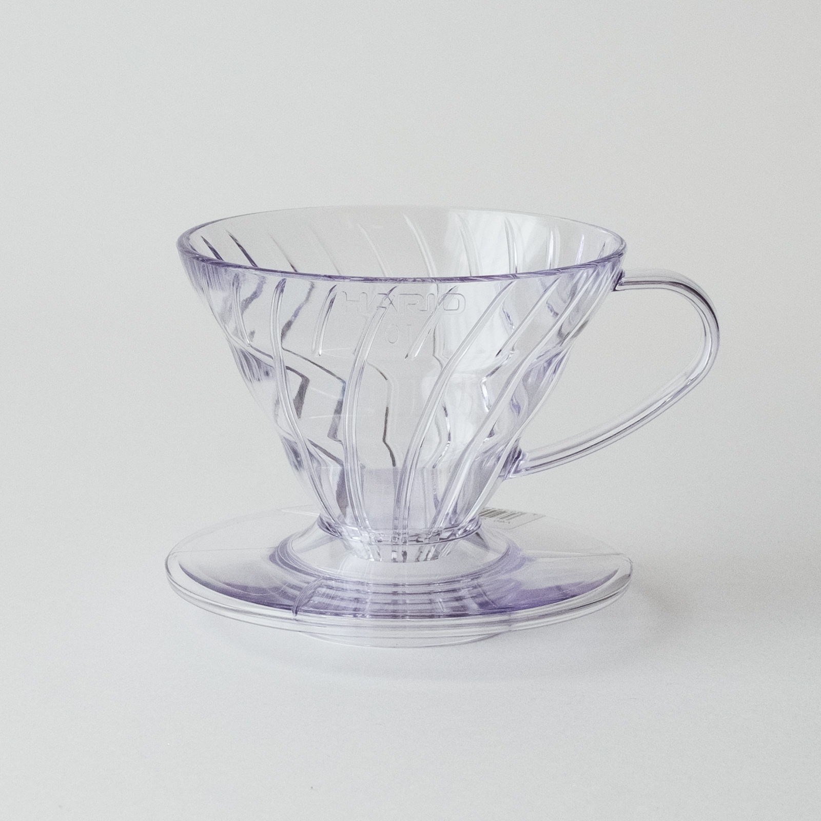 HARIO】ハリオ V60透過ドリッパー01 クリア VDR-01-T [日本製/1-2杯用