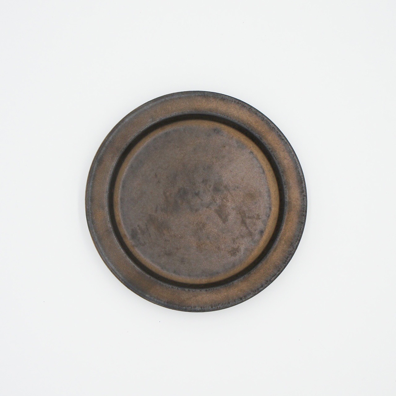 美濃白瓷皿（平安時代）発掘品 Heuge】ひょうげ 八寸平皿（Plate L） [日本製/美濃焼/H006