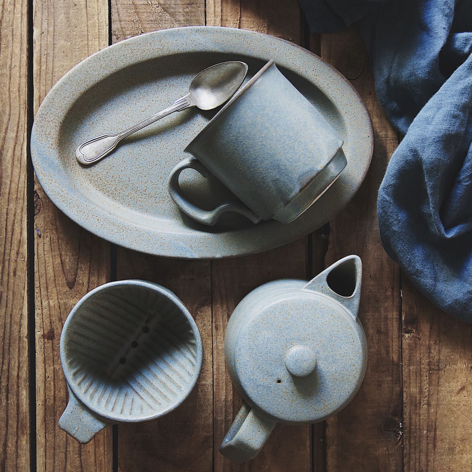 Ancient Pottery】エイシェントポタリー ポット [日本製/美濃焼/洋食器