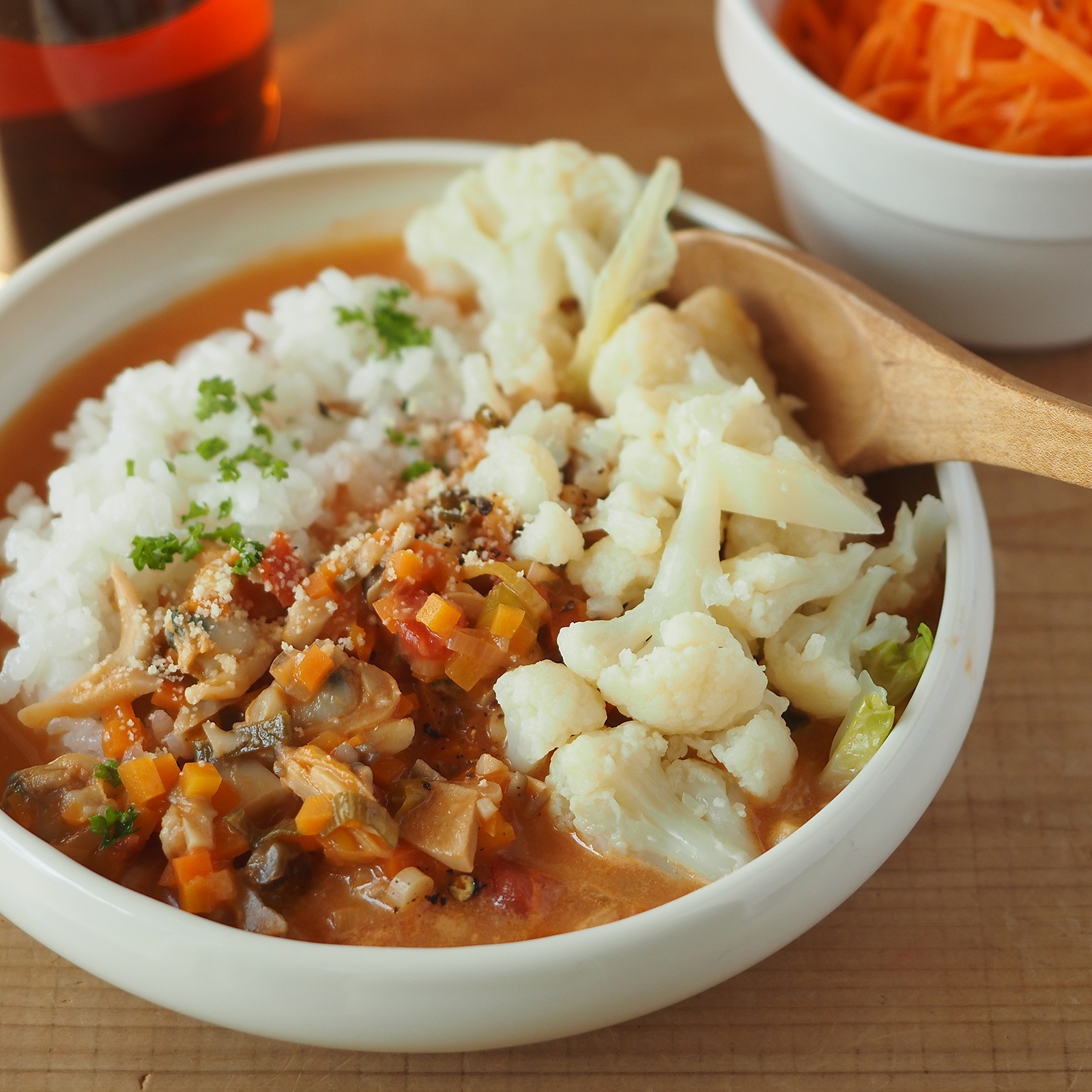 【パンとごはんと...】たべやすい器 プレート Ｌ [日本製/美濃焼/管理栄養士/菱沼未央/お店/M061]