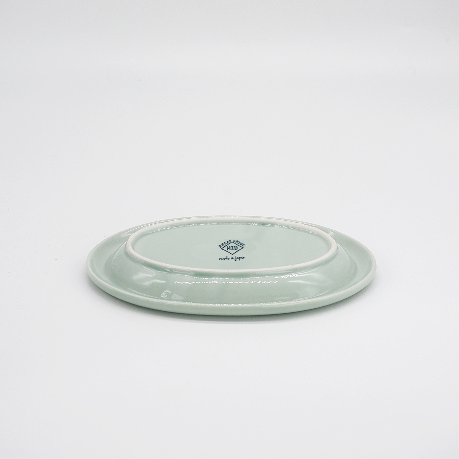 パンとごはんと】ポップな器 オーバルプレート S [日本製/美濃焼