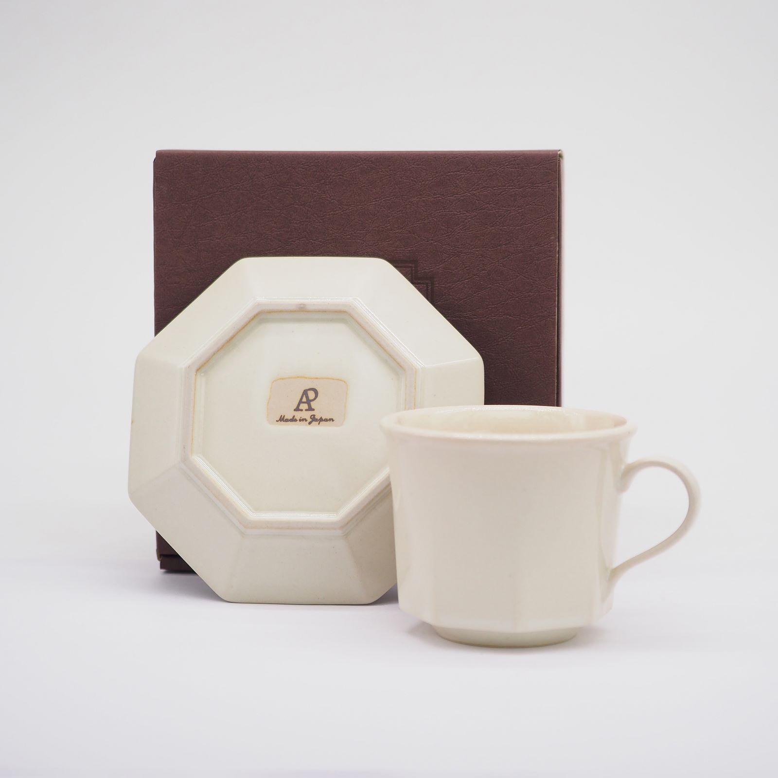 Ancient Pottery】エイシェントポタリー オクタゴナルカップアンド