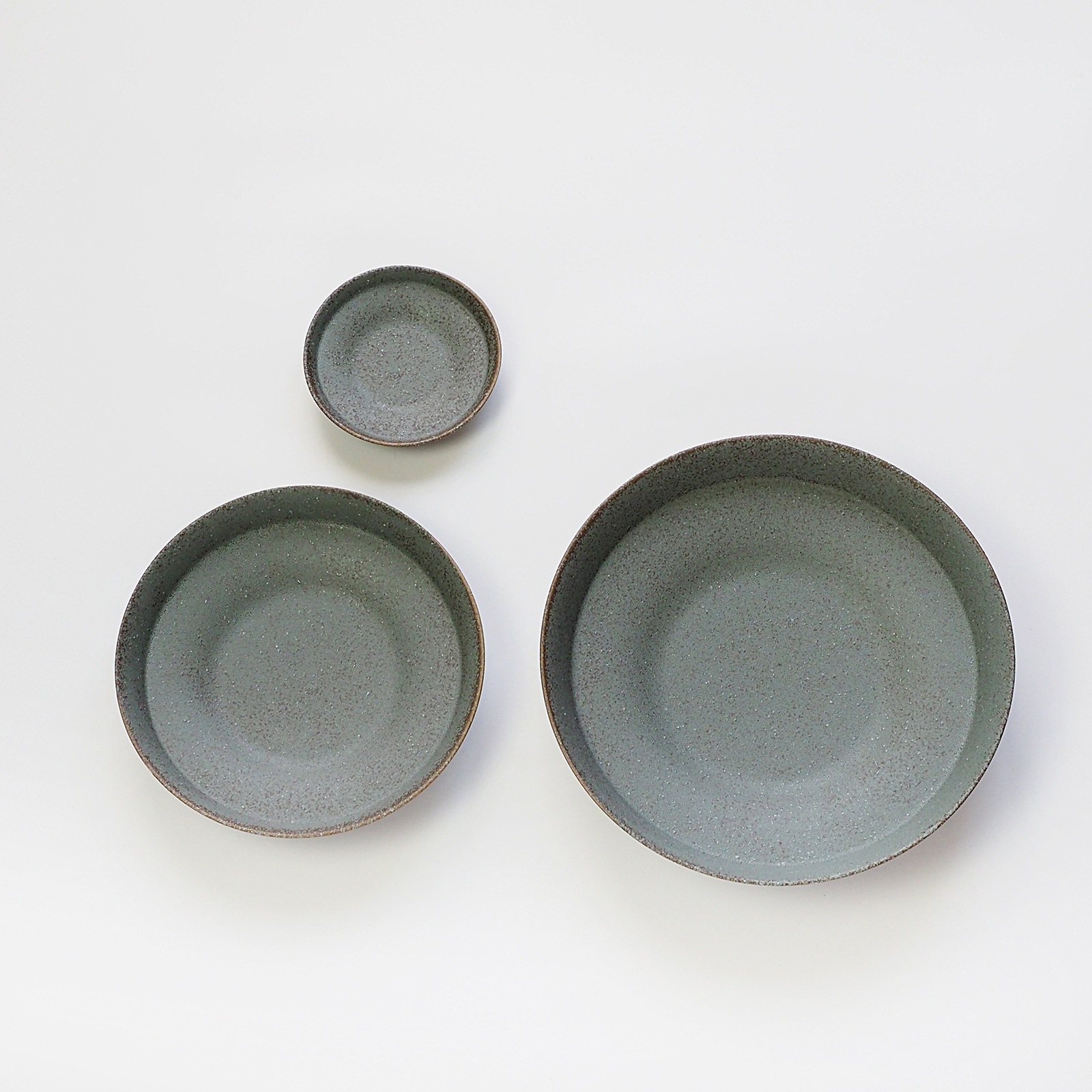 【パンとごはんと...】盛りやすい器 - 深皿 - ディープディッシュ Ｍ [日本製/美濃焼/管理栄養士/菱沼未央/お店/M065]