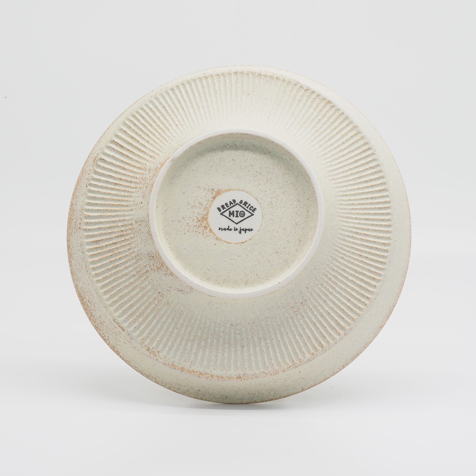 【パンとごはんと...】盛りやすい器 - 深皿 - ディープディッシュ Ｌ [日本製/美濃焼/管理栄養士/菱沼未央/お店/M066]