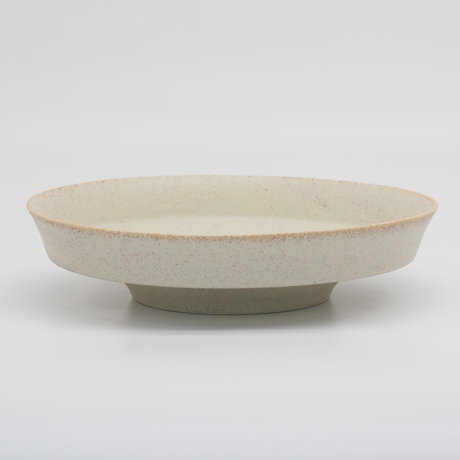 【パンとごはんと...】盛りやすい器 - 深皿 - ディープディッシュ Ｌ [日本製/美濃焼/管理栄養士/菱沼未央/お店/M066]